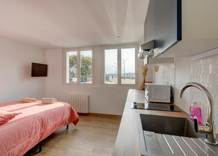 Le Littoral - Appart'escale 公寓 圣纳泽尔